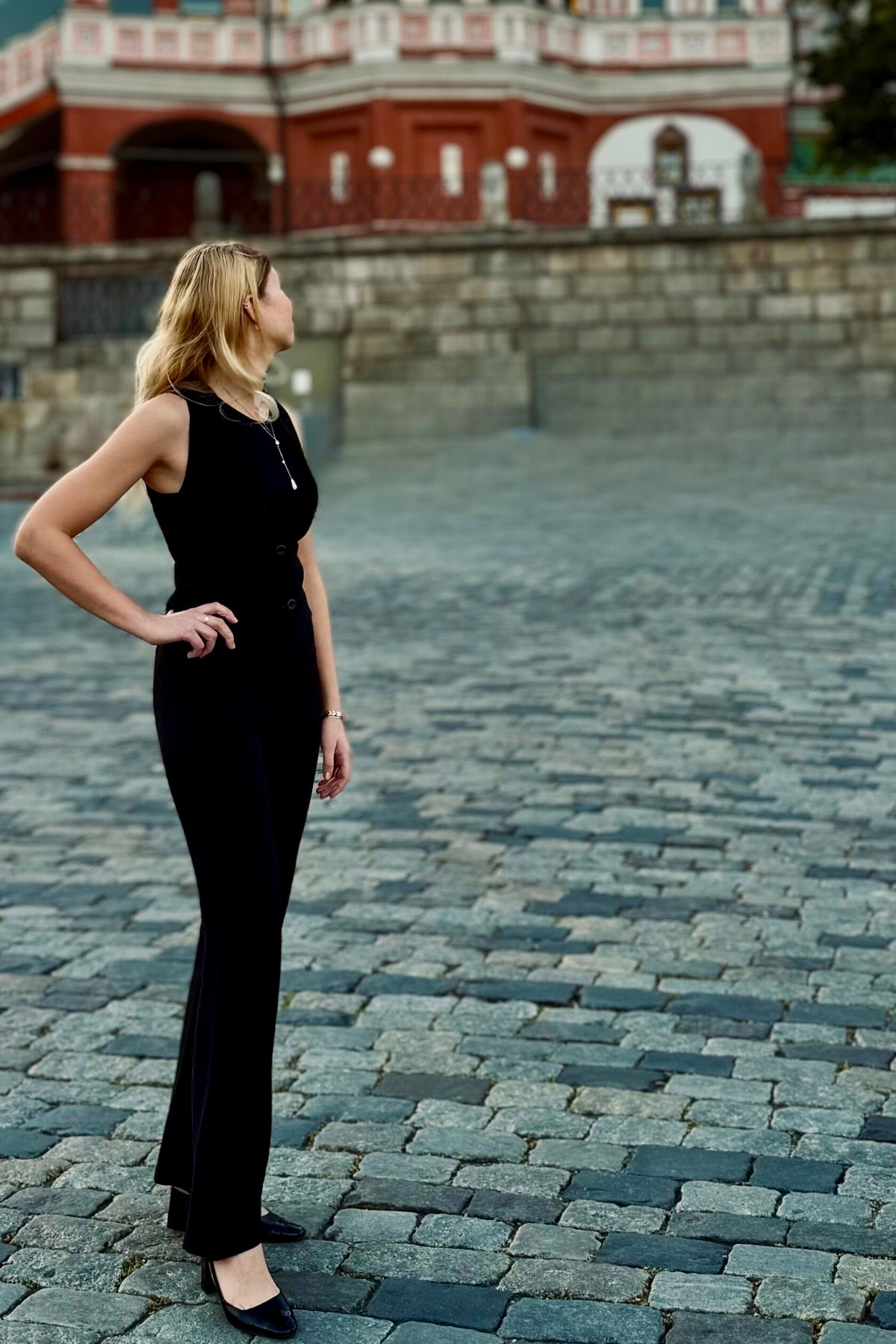 Milano Vista Flared Linen Trousers