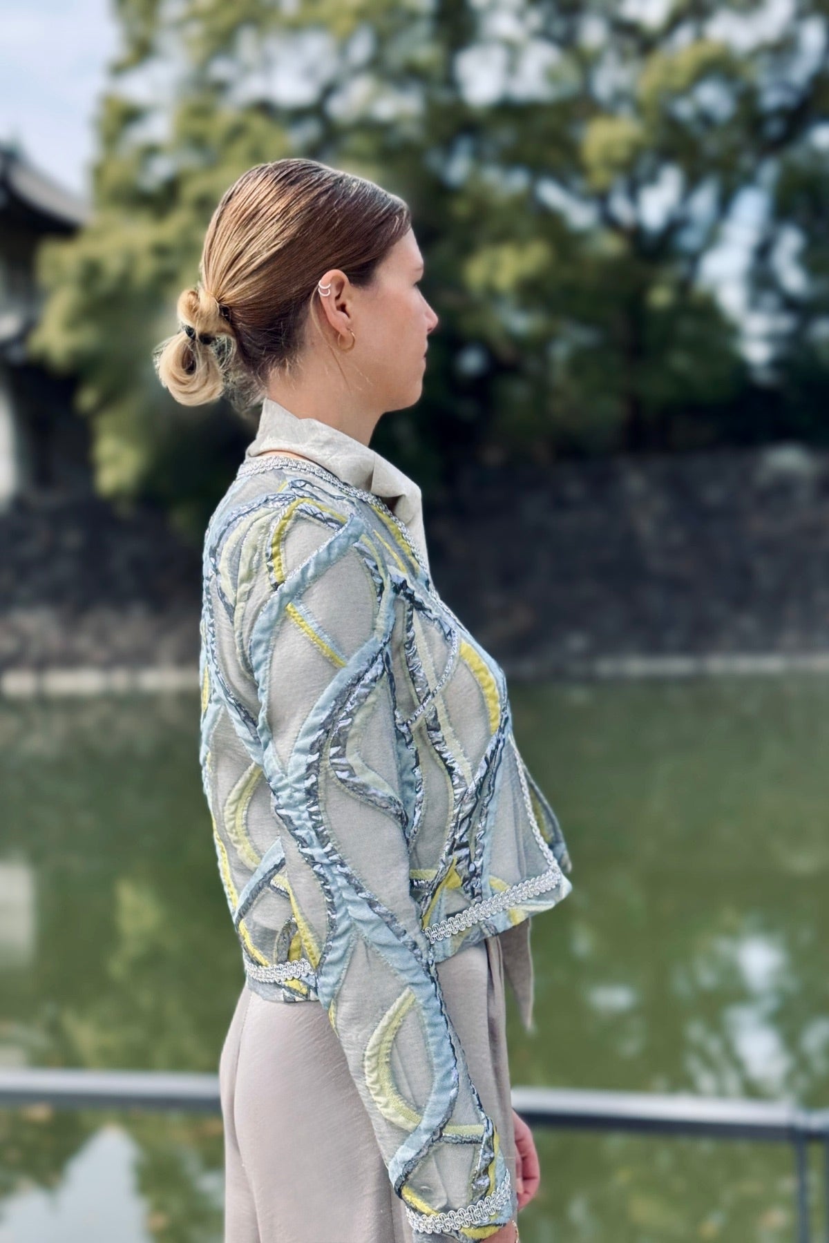 Burj Silver Wave Jacket