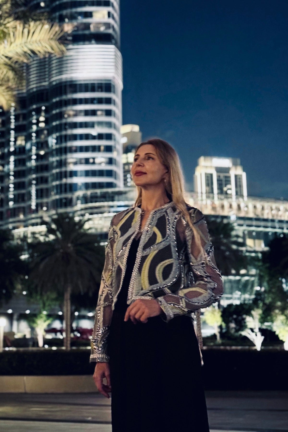 Burj Silver Wave Jacket