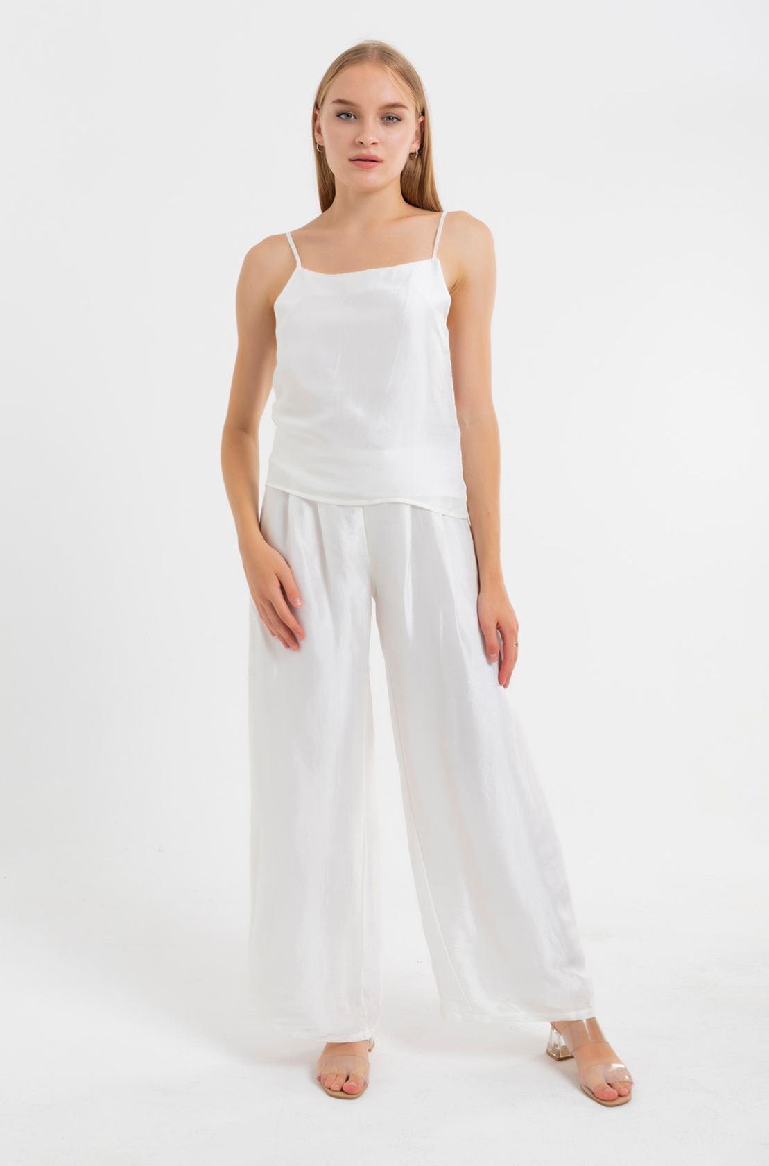 Essential White Silk Top