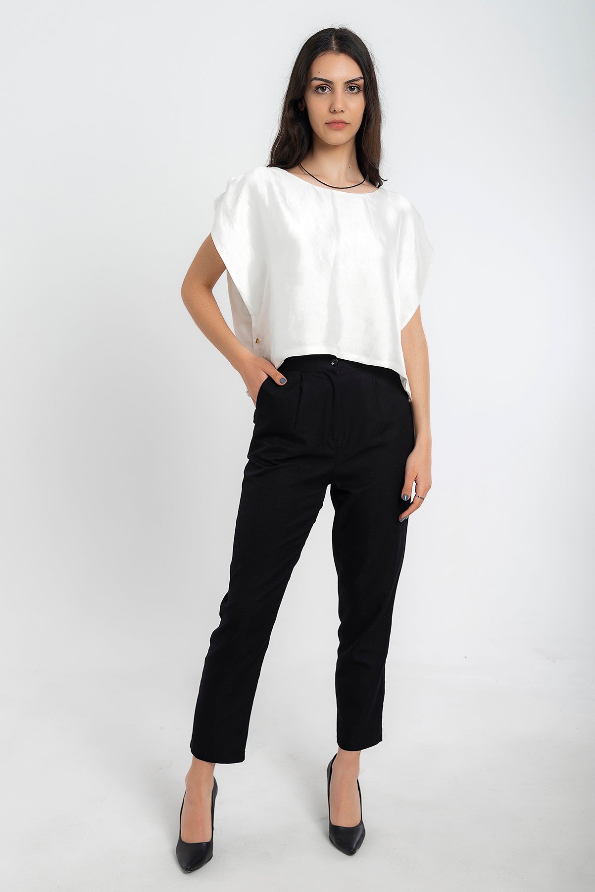 Le Parisienne Pure Silk Shirt