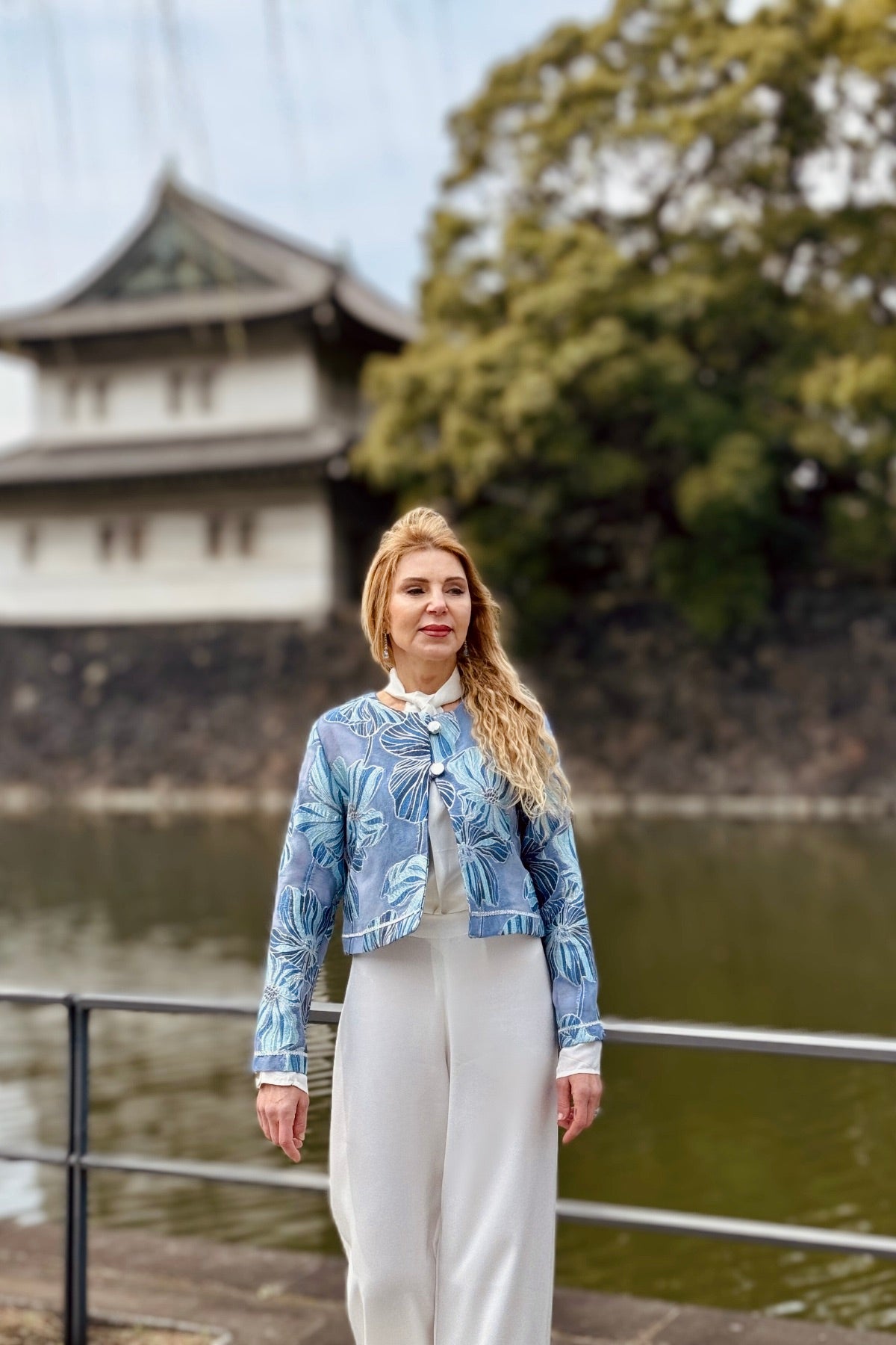 Kyoto Bloom Blue Jacket