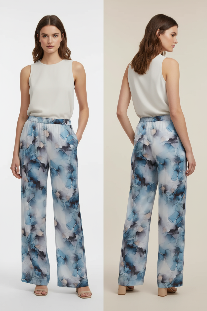 Golden Blue Easy Fit Trousers