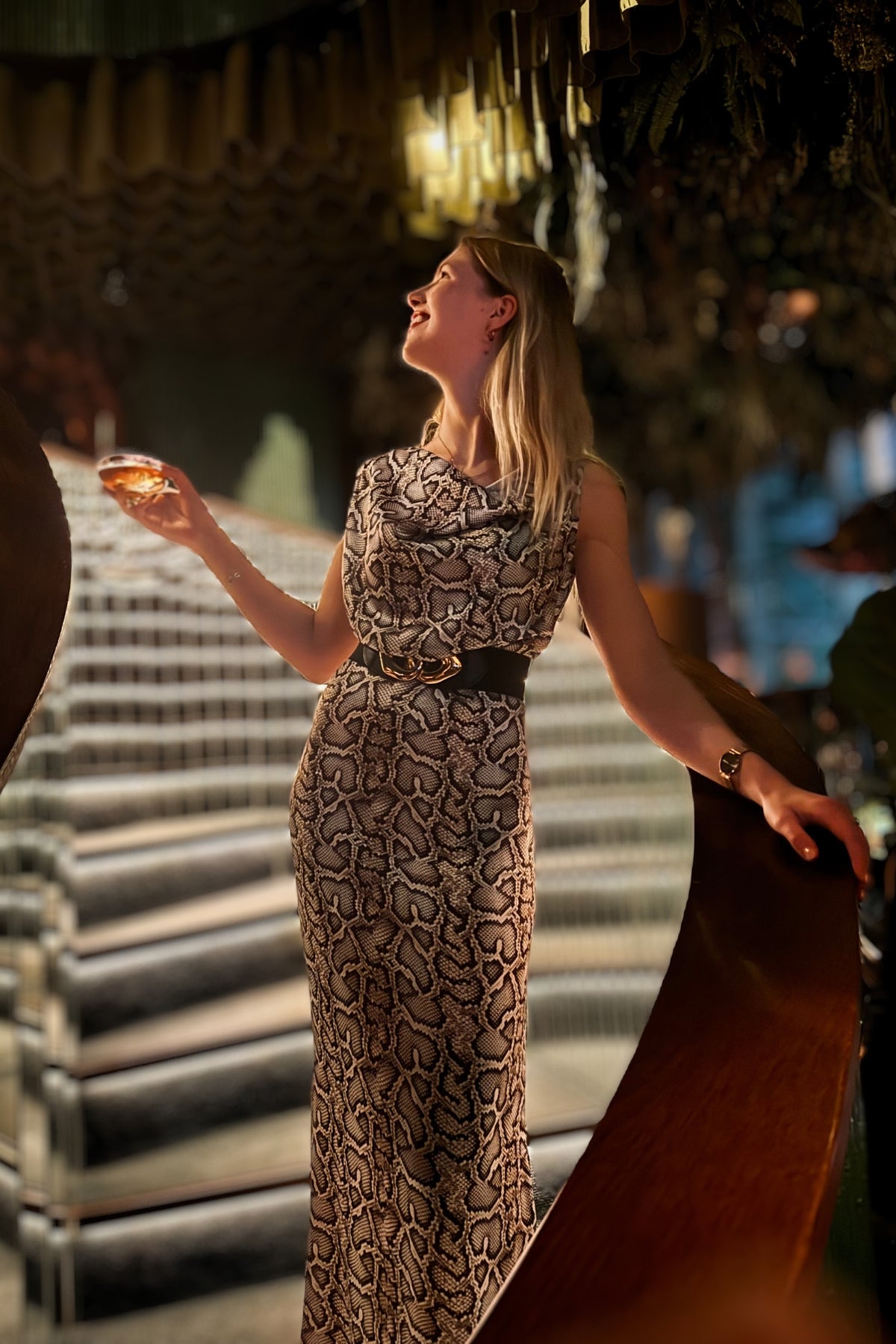 Wild Muse Python Dress