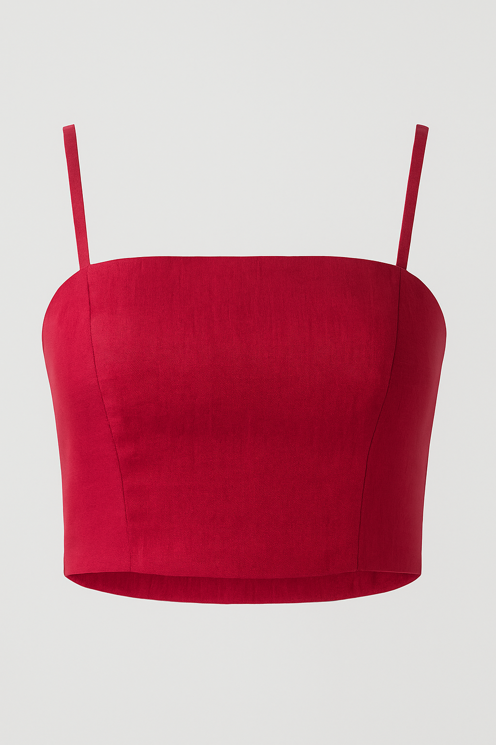 RED BAMBOO SLIP TOP