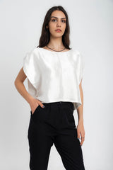 Le Parisienne Pure Silk Shirt
