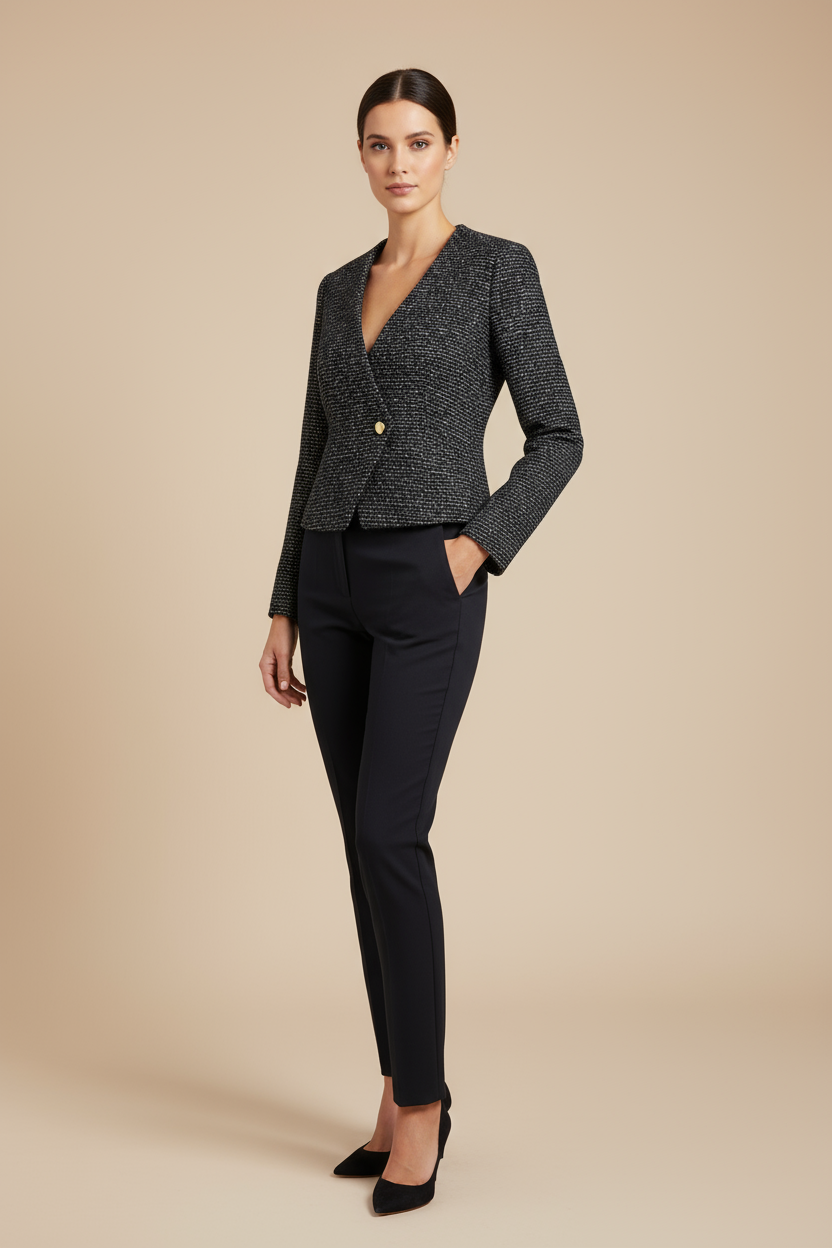 Black Tweed Jacket