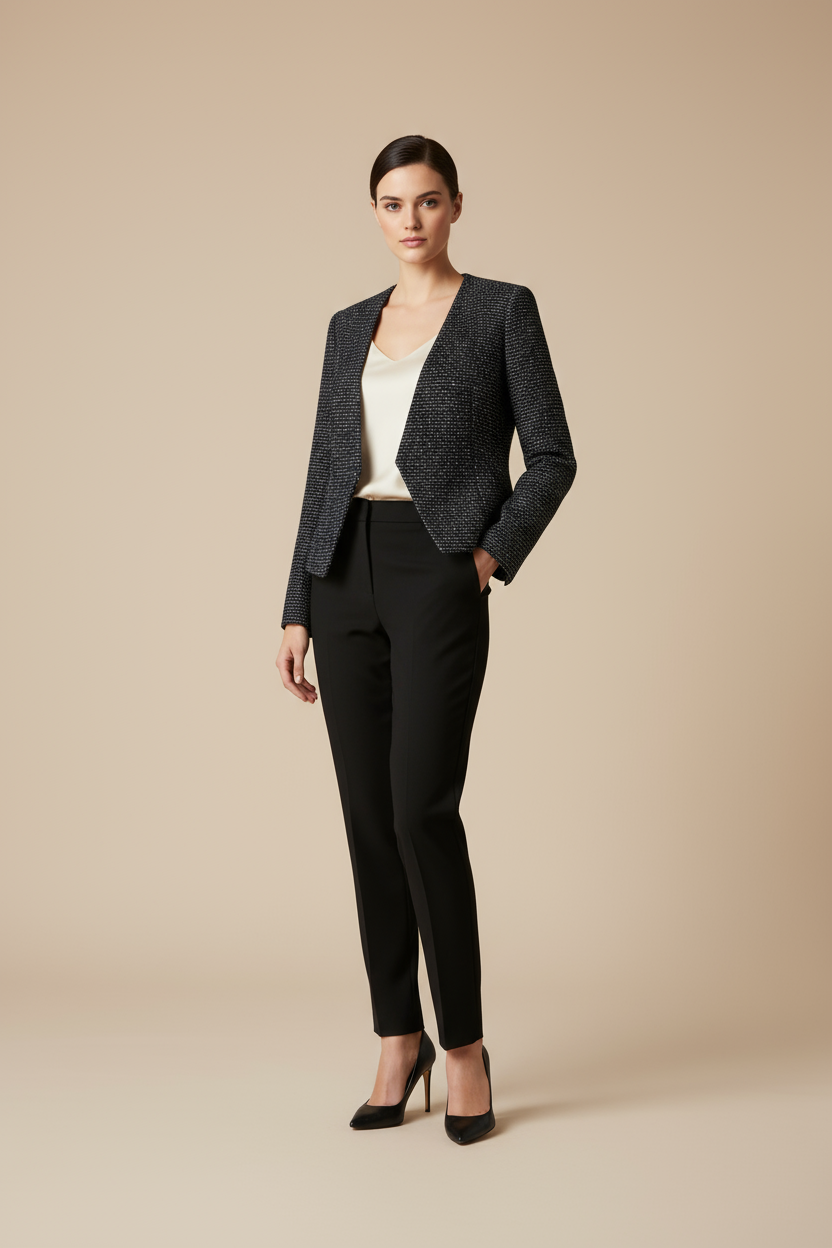 Black Tweed Jacket